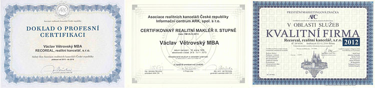 certifikáty